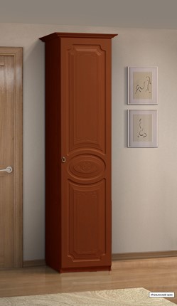 Шкаф-пенал Ивушка-5, цвет Итальянский орех в Элисте - изображение