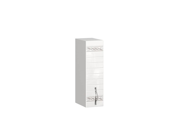 Навесной кухонный шкаф Анастасия 200 039.461.000 белый глянец в Элисте - изображение