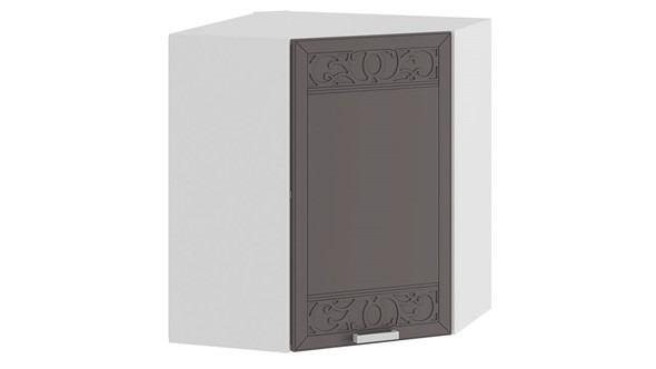Кухонный шкаф угловой Долорес 1В6У (Белый/Муссон) в Элисте - изображение