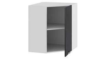Кухонный угловой шкаф Гранита 1В6У (Белый/Бетон графит) в Элисте - предосмотр 1