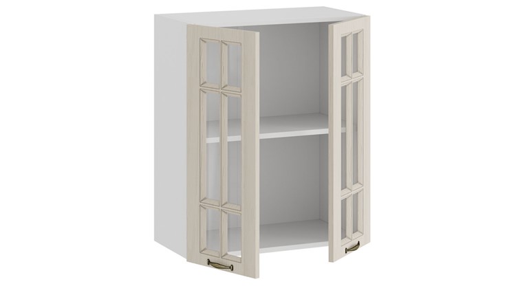 Кухонный шкаф Лина 1В6С (Белый/Крем) в Элисте - изображение 1