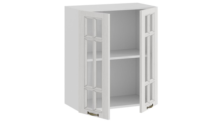 Кухонный шкаф Лина 1В6С (Белый/Белый) в Элисте - изображение 1