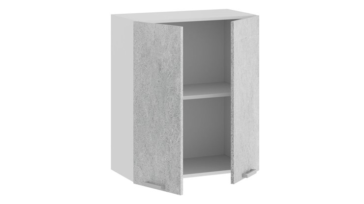 Кухонный шкаф Гранита 1В6 (Белый/Бетон снежный) в Элисте - изображение 1