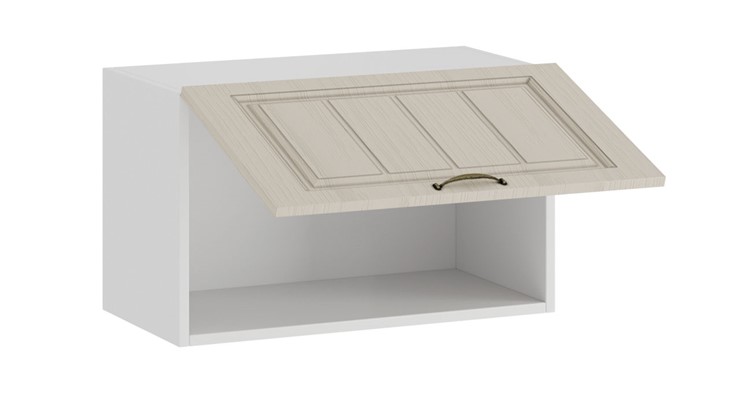 Кухонный навесной шкаф Лина 1В6Г (Белый/Крем) в Элисте - изображение 1