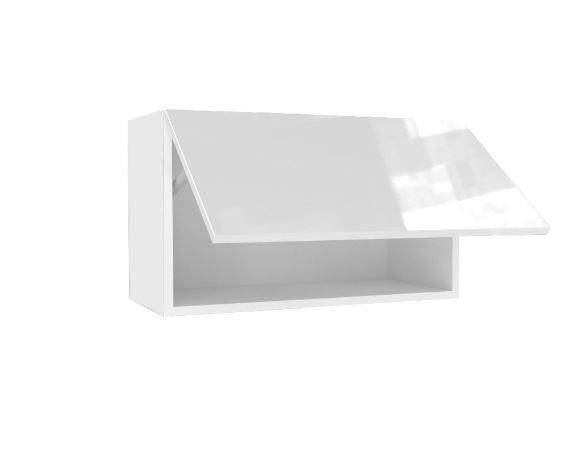 Кухонный шкаф 600 горизонтальный, Шервуд, ЛД 281.710.000.171, белый/белый глянец в Элисте - изображение 1