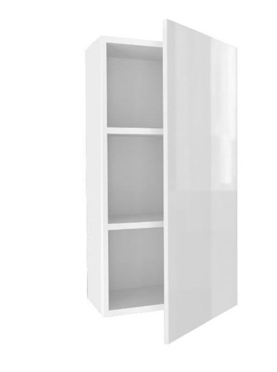 Кухонный шкаф высокий 500, Шервуд, ЛД 281.440.000.166, белый/белый глянец в Элисте - изображение 1