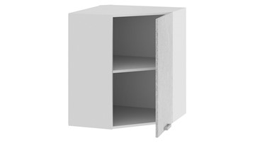 Кухонный угловой шкаф Гранита 1В6У (Белый/Бетон снежный) в Элисте - предосмотр 1