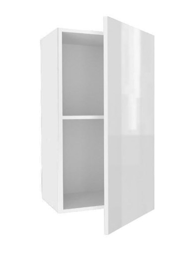 Шкаф кухонный 400, Шервуд, ЛД 281.320.000.158, белый/белый глянец в Элисте - изображение 1