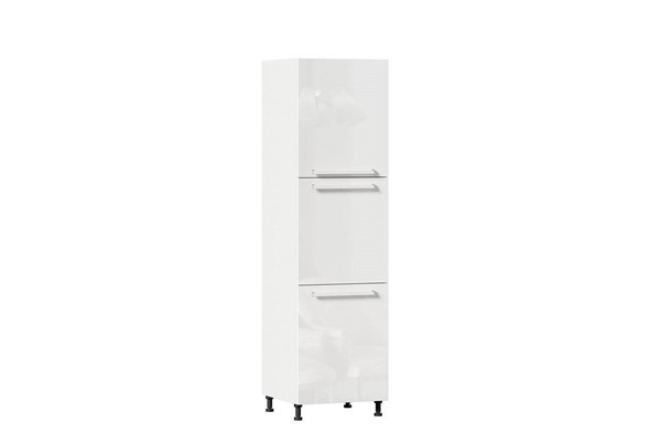 Шкаф-пенал на кухню Герда 600 тип 2 272.296.000 (Белый) в Элисте - изображение