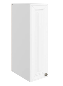 Кухонный навесной шкаф Мишель L200 H720 (1 дв. гл.) эмаль (белый/белый) в Элисте