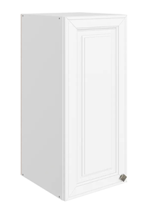Кухонный шкаф Мишель L300 H720 (1 дв. гл.) эмаль (белый/белый) в Элисте - предосмотр