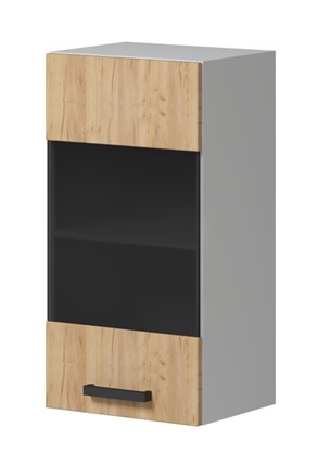 Кухонный шкаф навесной 400 со стеклом в Элисте - изображение