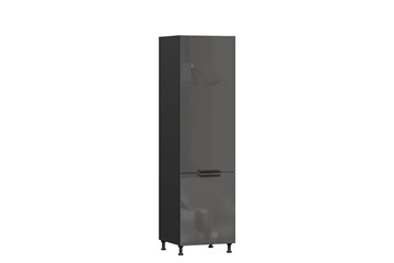 Кухонный шкаф под холодильник Герда 279.280.000.128 (Антрацит) в Элисте - предосмотр
