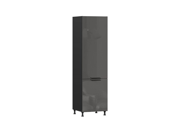 Кухонный шкаф под холодильник Герда 279.280.000.128 (Антрацит) в Элисте - изображение