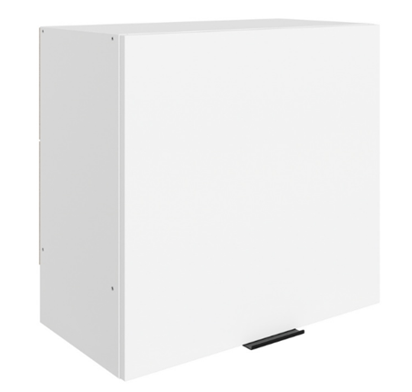 Шкаф кухонный Стоун L600 Н566 (1 дв. гл.) (белый/джелато софттач) в Элисте - изображение