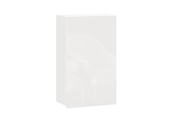 Шкаф кухонный высокий 600, Шервуд, ЛД 281.450.000.167, белый/белый глянец в Элисте - изображение
