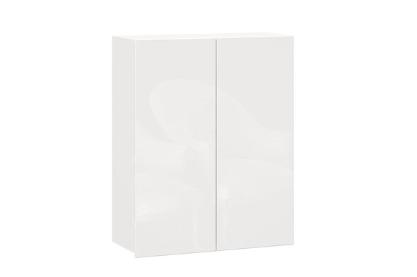 Кухонный высокий шкаф 800, Шервуд, ЛД 281.460.000.168, белый/белый глянец в Элисте - изображение