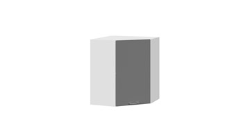 Шкаф кухонный угловой Габриэлла 1В6У (Белый/Титан) в Элисте