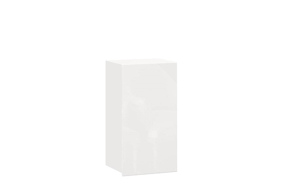Шкаф кухонный 400, Шервуд, ЛД 281.320.000.158, белый/белый глянец в Элисте - изображение