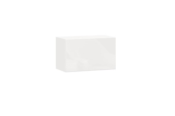 Кухонный шкаф 600 горизонтальный, Шервуд, ЛД 281.710.000.171, белый/белый глянец в Элисте - изображение