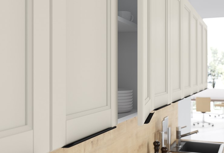 Кухонный шкаф навесной с посудосушителем SICILIA Белый MHSU 4072.1C (400х320х720) в Элисте - изображение 1