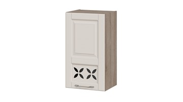 Кухонный навесной шкаф Скай В_72-40_1ДРД(L) (Бежевый софт) в Элисте - предосмотр