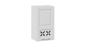 Кухонный навесной шкаф Скай В_72-40_1ДРД(R) (Белоснежный софт) в Элисте - предосмотр