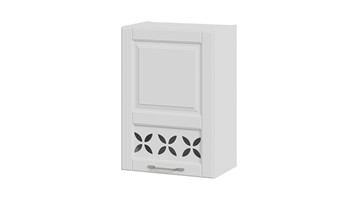 Кухонный навесной шкаф Скай В_72-50_1ДРД(L) (Белоснежный софт) в Элисте
