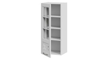 Кухонный шкаф Скай В_96-40_1ДРДс(L) (Белоснежный софт) в Элисте - предосмотр 1