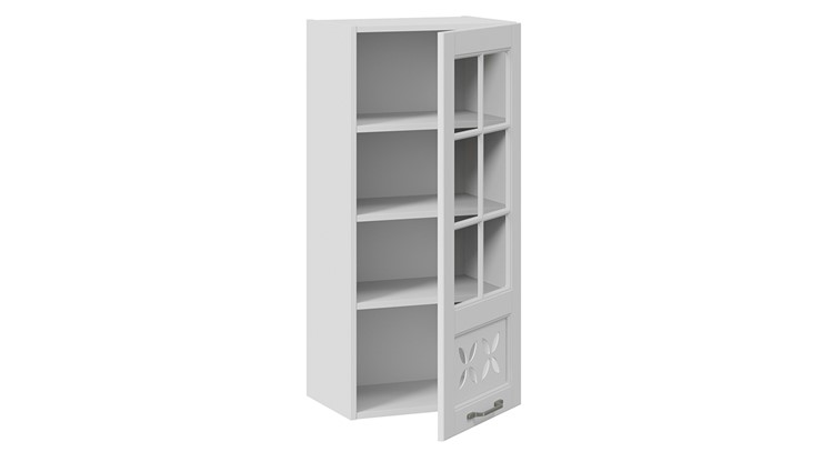Кухонный шкаф Скай В_96-45_1ДРДс(R) (Белоснежный софт) в Элисте - изображение 1