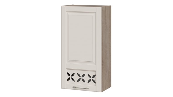 Кухонный шкаф Скай В_96-50_1ДРД(L) (Бежевый софт) в Элисте - изображение