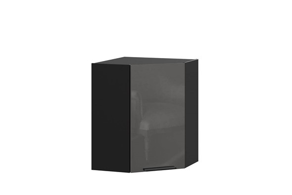 Шкаф кухонный угловой Герда 279.610.000.119, антрацит в Элисте - изображение