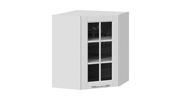 Кухонный угловой шкаф Скай ВУ45_72-(40)_1ДРс (Белоснежный софт) в Элисте