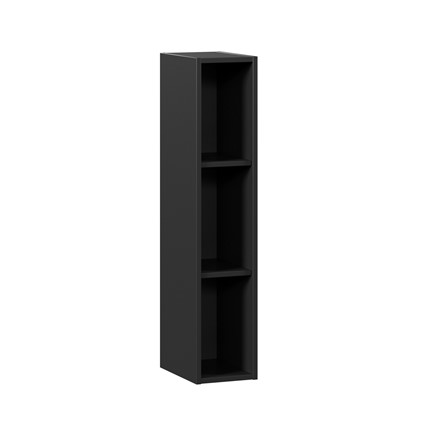 Шкаф настенный 200 высокий тип 4, ЛД 270.011.000, черный в Элисте - изображение
