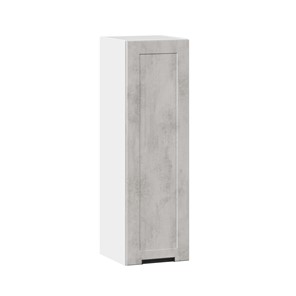 Кухонный шкаф 300 высокий Джамис ЛД 296.410.000.024, Белый/Белый камень в Элисте