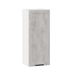 Кухонный шкаф 400 высокий Джамис ЛД 296.420.000.025, Белый/Белый камень в Элисте