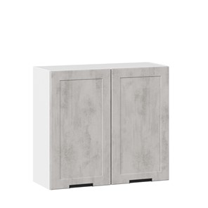 Кухонный шкаф 800 Джамис ЛД 296.360.000.022, Белый/Белый камень в Элисте