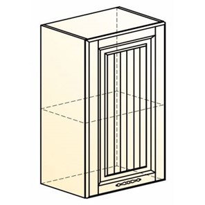 Кухонный шкаф Бавария L450 H720 (1 дв. гл.) в Элисте - предосмотр