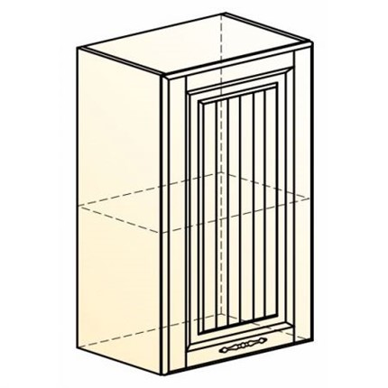 Кухонный шкаф Бавария L450 H720 (1 дв. гл.) в Элисте - изображение