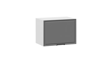 Шкаф кухонный Белладжио 1В5Г (Белый, Софт графит) в Элисте - предосмотр