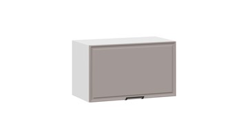 Навесной шкаф Белладжио 1В6Г (Белый, Софт капучино) в Элисте - предосмотр
