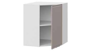 Навесной кухонный шкаф Белладжио 1В6У (Белый, Софт капучино) в Элисте - предосмотр 1