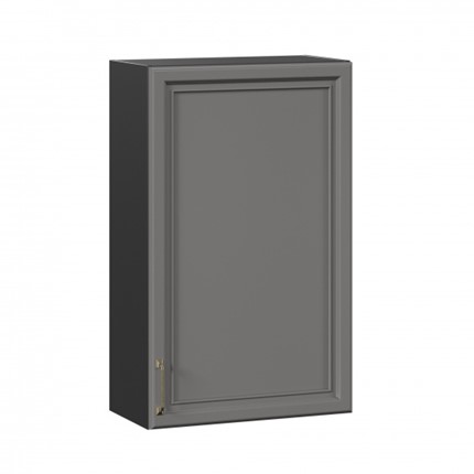 Шкаф на кухню Джелатто 600 высокий ЛД 241.450.000.154, Черный/Оникс серый в Элисте - изображение