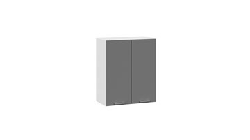Навесной кухонный шкаф Габриэлла 1В6 (Белый/Титан) в Элисте - предосмотр