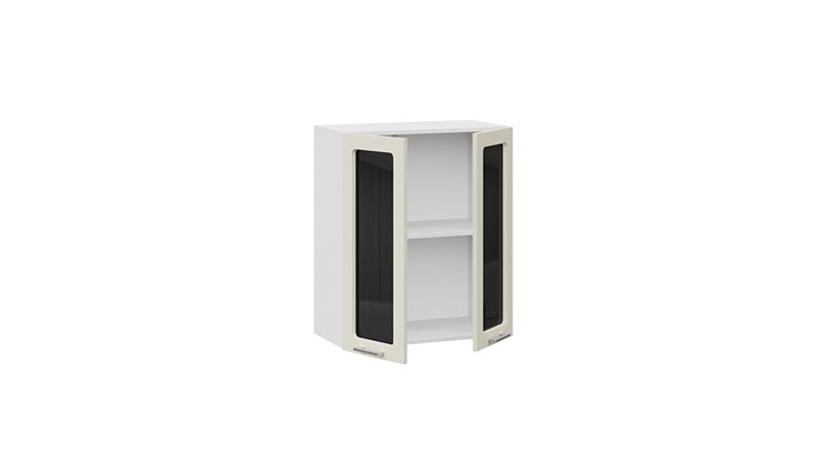 Навесной шкаф Габриэлла 1В6С (Белый/Крем) в Элисте - изображение 1