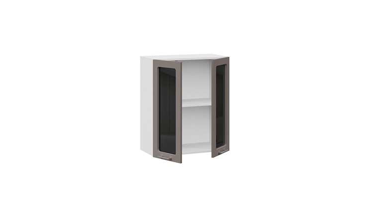 Шкаф кухонный Габриэлла 1В6С (Белый/Муссон) в Элисте - изображение 1
