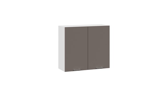 Навесной шкаф Габриэлла 1В8 (Белый/Муссон) в Элисте - изображение