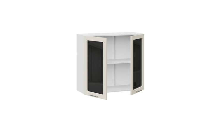 Шкаф на кухню Габриэлла 1В8С (Белый/Крем) в Элисте - изображение 1