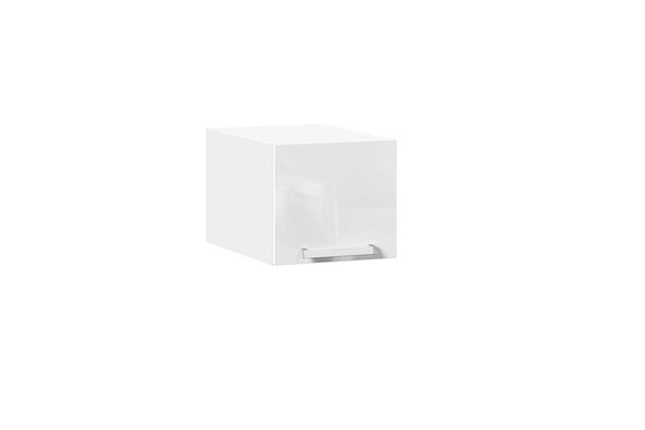 Навесной шкаф Герда 400 горизонтальный глубокий 272.375.000 (Белый) в Элисте - изображение
