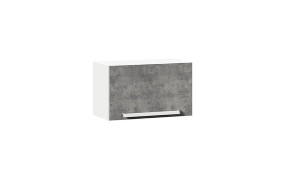 Навесной кухонный шкаф Герда 600 горизонтальный 272.716.000 (Метрополитан Грей) в Элисте - изображение